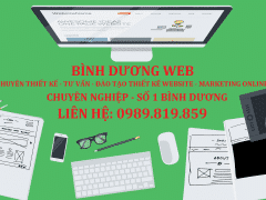 thiết kế website bàu bàng